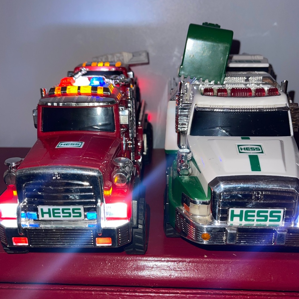 Hess 2015 and 2017 Trucks